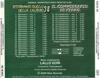 CD Lallo Gori: Ritornano Quelli Della Calibro 38 / Il Commissario Di Ferro (Original Soundtrack Music From The Films)