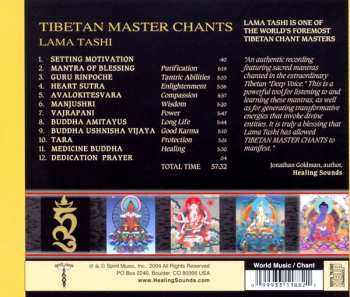 CD Lama Tashi: Tibetan Master Chants