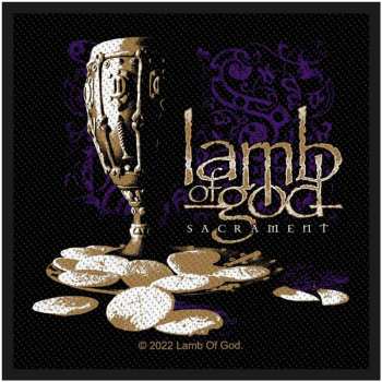 Merch Lamb Of God: Patch Sacrament
