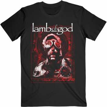 Merch Lamb Of God: T-shirt Gas Masks Waves 