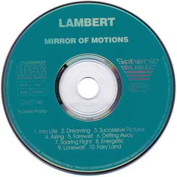 CD Lambert: Mirror Of Motions