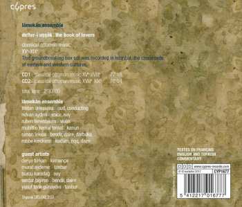 2CD Lamekan Ensemble: The Book Of Lovers - Classical Ottoman Music