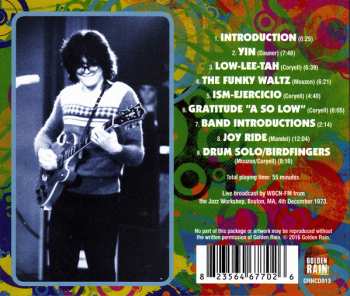 CD Larry Coryell: The Funky Waltz - Jazz Workshop, Boston, 1973