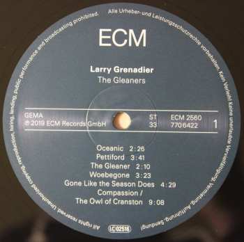 LP Larry Grenadier: The Gleaners