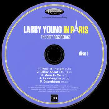 2CD Larry Young: In Paris The ORTF Recordings
