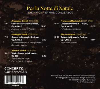CD Concerto Copenhagen: Per la Notte di Natale: Italian Christmas Concertos