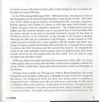 CD Pécs Symphony Orchestra: Orchestral Works Vol. 3: Symphony No. 2 • Variations, Op. 44