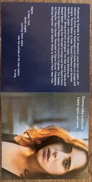 CD Laura Nyro: Gonna Take A Miracle