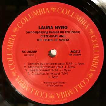 LP Laura Nyro: Christmas And The Beads Of Sweat