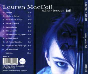 CD Lauren MacColl: When Leaves Fall