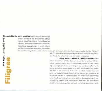 CD Lauren Newton: Filigree