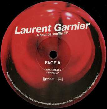 LP Laurent Garnier: A Bout De Souffle EP