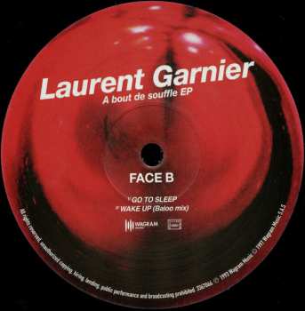 LP Laurent Garnier: A Bout De Souffle EP