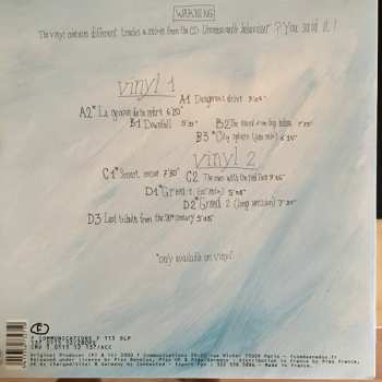 2LP Laurent Garnier: Unreasonable Behaviour