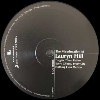 2LP Lauryn Hill: The Miseducation Of Lauryn Hill
