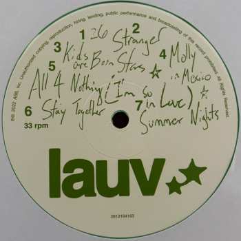 LP Lauv: All 4 Nothing CLR | LTD