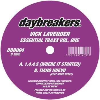 Album Lavender,vick: Essential Traxx Vol. 1