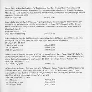 3CD LaVern Baker: The Complete Singles As & Bs 1949-62