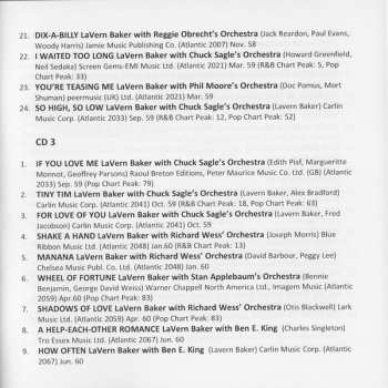 3CD LaVern Baker: The Complete Singles As & Bs 1949-62