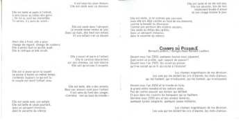 CD Bernard Lavilliers: Champs Du Possible