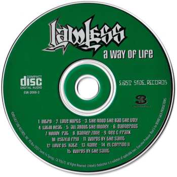 CD Lawless: A Way Of Life