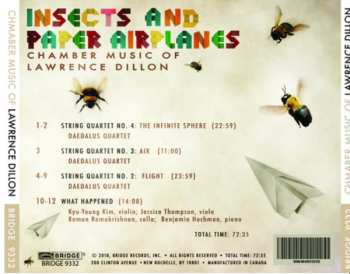 CD Lawrence Dillon: Insects And Paper Airplanes (Chamber Music Of Lawrence Dillon)