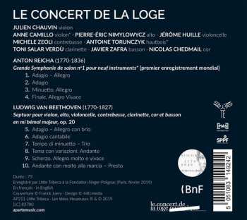 CD Le Concert de la Loge: Symphonies De Salon