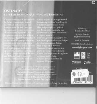CD Vincent Dumestre: Ostinato