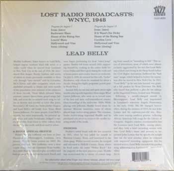 LP Leadbelly: Lost Radio Broadcasts WNYC, 1948 CLR | LTD
