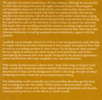 CD Leadbelly: Leadbelly Sings Folk Songs