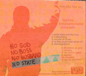 CD Leanne Betasamosake Simpson: Live Like The Sky DIGI