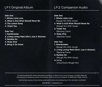 2LP Led Zeppelin: Led Zeppelin II DLX