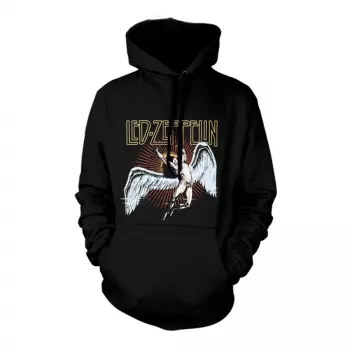 Album Led Zeppelin: Hooded Sweatshirt Icarus Burst