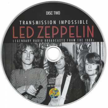 3CD Led Zeppelin: Transmission Impossible (Legendary Radio Broadcasts From The 1960s)