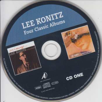 2CD Lee Konitz: Four Classic Albums: An Image / You And Lee / In Harvard Square / Konitz