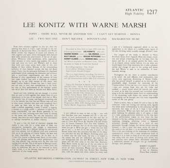 LP Lee Konitz: Lee Konitz With Warne Marsh LTD