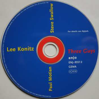 CD Paul Motian: Three Guys