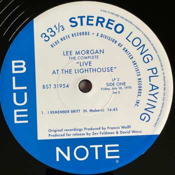 12LP/Box Set Lee Morgan: The Complete Live At The Lighthouse (Hermosa Beach, California) LTD | NUM