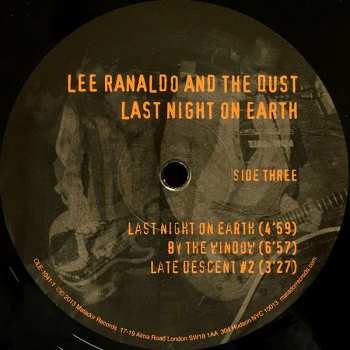 2LP Lee Ranaldo And The Dust: Last Night On Earth