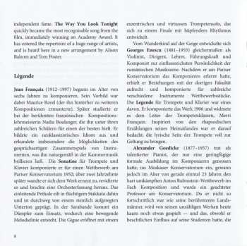 CD Alison Balsom: Légende (Works For Trumpet And Piano)