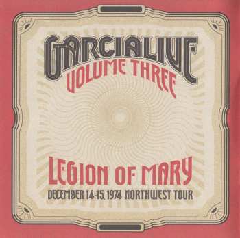 3CD Legion Of Mary: GarciaLive Volume Three (December 14-15, 1974 Northwest Tour)