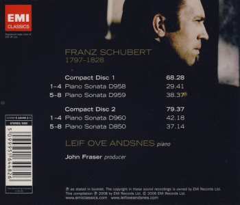 2CD Franz Schubert: Late Piano Sonatas D850 • D958 • D959 • D960