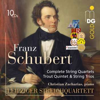 Album Leipziger Streichquartett: Schubert: Complete String Quartets & Trout Quintet