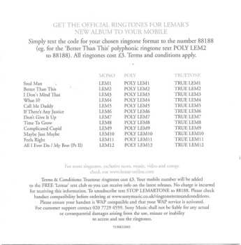 CD Lemar: Time To Grow