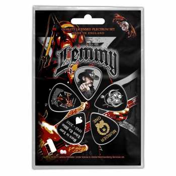 Merch Lemmy: Set of Picks Stone Death Forever 