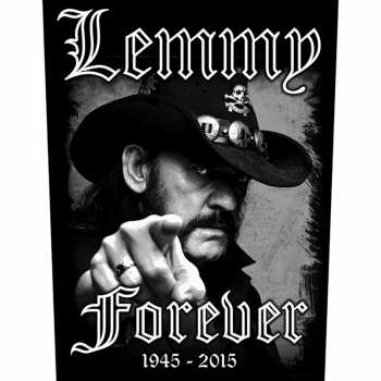 Merch Lemmy: Zádová Nášivka Forever