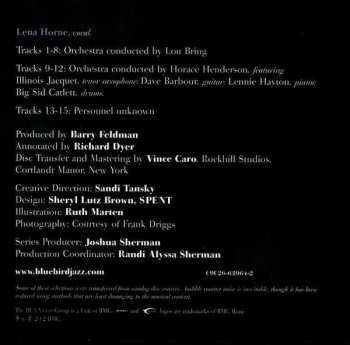 CD Lena Horne: The Young Star