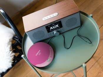 Hi-Fi Lenco CD-011BU Růžová