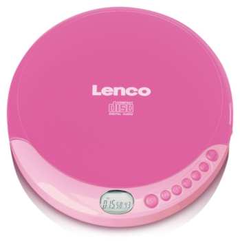 Hi-Fi Lenco CD-011BU Růžová