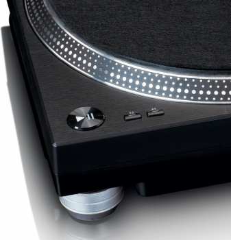 Hi-Fi Lenco L-3809BK - gramofon s přímým náhonem